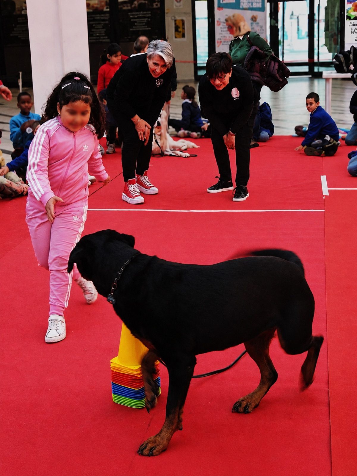 Dimostrazione con bambini
